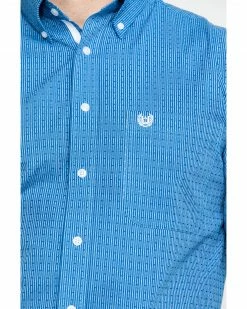 Rough Stock By Panhandle Men's Asti Poplin Print Long Sleeve Western Shirt Blue 12 Rough Stock By Panhandle Men's Asti Poplin Print Long Sleeve Western Shirt Blue -Panhandle shop 2000284034 400 P4