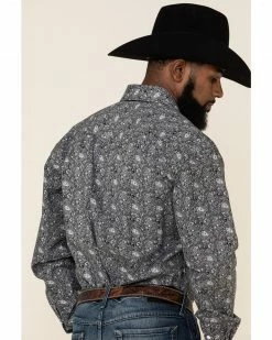 Rough Stock By Panhandle Men's Atalaya Stretch Paisley Print Long Sleeve Western Shirt Black 11 Rough Stock By Panhandle Men's Atalaya Stretch Paisley Print Long Sleeve Western Shirt Black -Panhandle shop 2000324136 001 P4