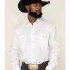 Rough Stock By Panhandle Men's Curnelian Tonal Plaid Long Sleeve Western Shirt White 1 Rough Stock By Panhandle Men's Curnelian Tonal Plaid Long Sleeve Western Shirt White -Panhandle shop 2000324137 100 P1