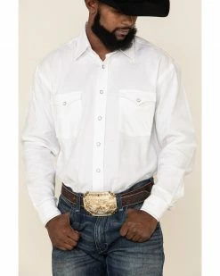 Rough Stock By Panhandle Men's Curnelian Tonal Plaid Long Sleeve Western Shirt White 9 Rough Stock By Panhandle Men's Curnelian Tonal Plaid Long Sleeve Western Shirt White -Panhandle shop 2000324137 100 P3