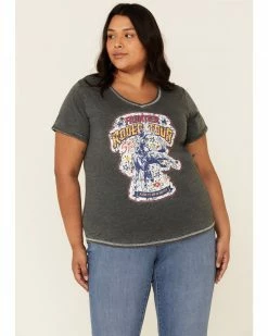 Panhandle Women's Thyme Rodeo Tour Graphic Tee - Plus 