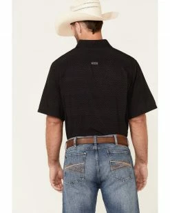 Panhandle Men's Red Performance Geo Print Short Sleeve Button-Down Western Shirt 10 Panhandle Men's Red Performance Geo Print Short Sleeve Button-Down Western Shirt -Panhandle shop 2000340366 600 P4