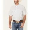 Panhandle Men's White Performance Geo Print Short Sleeve Button-Down Western Shirt 1 Panhandle Men's White Performance Geo Print Short Sleeve Button-Down Western Shirt -Panhandle shop 2000340367 100 P1