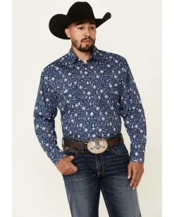 Rough Stock By Panhandle Men's Navy Southwestern Geo Print Short Sleeve Snap Western Shirt 11 Rough Stock By Panhandle Men's Navy Southwestern Geo Print Short Sleeve Snap Western Shirt -Panhandle shop 2000341178 410 P1 1