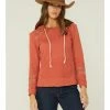 Panhandle Women's Rust Southwestern Embroidered Pullover Hoodie Rust Copper 1 Panhandle Women's Rust Southwestern Embroidered Pullover Hoodie Rust Copper -Panhandle shop 2000344975 220 P1