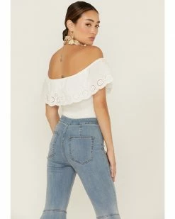 Panhandle Women's Eyelet Flounce Top -Panhandle shop 2000360493 100 P3