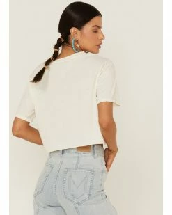 Panhandle Women's Desert Ivory Graphic Cropped Boxy Tee  -Panhandle shop 2000360502 103 P4