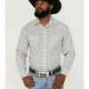 Rough Stock By Panhandle Men's Digi Bandana Print Long Sleeve Snap Western Shirt White 1 Rough Stock By Panhandle Men's Digi Bandana Print Long Sleeve Snap Western Shirt White -Panhandle shop 2000360734 100 P1