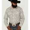 Rough Stock By Panhandle Men's Paisley Print Snap Western Shirt  -Panhandle shop 2000361593 200 P1