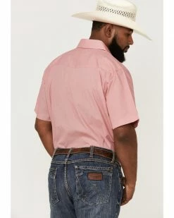 Panhandle Select Men's Geo Print Short Sleeve Snap Western Shirt  -Panhandle shop 2000361600 600 P4