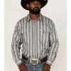 Panhandle Select Men's Zig Zag Print Long Sleeve Snap Western Shirt  -Panhandle shop 2000367835 020 P1