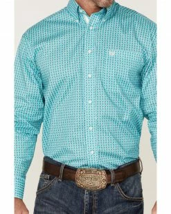 Rough Stock By Panhandle Men's Southwestern Geo Print Long Sleeve Button-Down Western Shirt 8 Rough Stock By Panhandle Men's Southwestern Geo Print Long Sleeve Button-Down Western Shirt -Panhandle shop 2000367876 440 P3