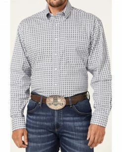 Rough Stock By Panhandle Men's Stretch Geo Print Long Sleeve Button-Down Western Shirt 8 Rough Stock By Panhandle Men's Stretch Geo Print Long Sleeve Button-Down Western Shirt -Panhandle shop 2000367877 410 P3
