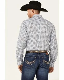 Rough Stock By Panhandle Men's Stretch Geo Print Long Sleeve Button-Down Western Shirt 9 Rough Stock By Panhandle Men's Stretch Geo Print Long Sleeve Button-Down Western Shirt -Panhandle shop 2000367877 410 P4