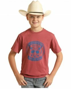 Panhandle Boys' Dale Brisby Rodeo Time Graphic T-Shirt
