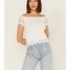 Panhandle Women's Off Shoulder Lace Top -Panhandle shop 2000368494 100 P1
