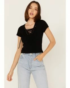 Panhandle Women's Lace Up Top