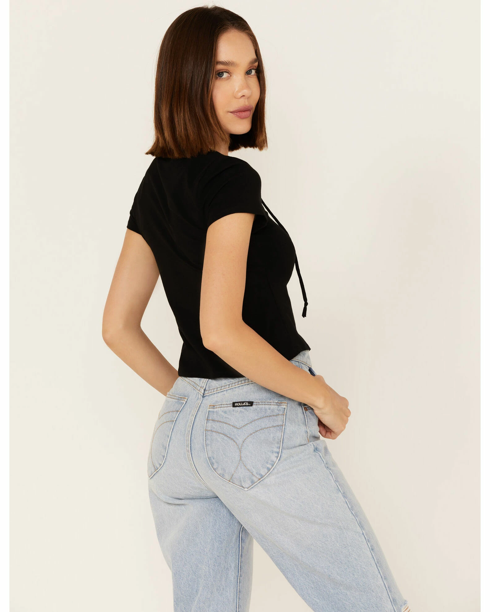 Panhandle Women's Lace Up Top 6 Panhandle Women's Lace Up Top - Image 4