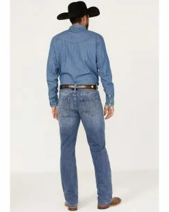 Panhandle Hooey Men's Double Barrel Medium Wash Stackable Bootleg Jeans 9 Panhandle Hooey Men's Double Barrel Medium Wash Stackable Bootleg Jeans -Panhandle shop 2000375478 414 P3