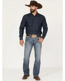 Panhandle Rock & Roll Denim Men's Pistol Medium Vintage Wash Straight Jeans Medium Wash 10 Panhandle Rock & Roll Denim Men's Pistol Medium Vintage Wash Straight Jeans Medium Wash -Panhandle shop 2000375481 414 P1 1