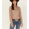 Panhandle Women's Geo Print Long Sleeve Snap Western Shirt Taupe 1 Panhandle Women's Geo Print Long Sleeve Snap Western Shirt Taupe -Panhandle shop 2000375633 251 P1