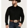 Panhandle Men's Select Solid Long Sleeve Button-Down Stretch Western Shirt Black 2 Panhandle Men's Select Solid Long Sleeve Button-Down Stretch Western Shirt Black -Panhandle shop 2000376178 220 P1