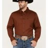 Panhandle Men's Select Print Long Sleeve Button-Down Shirt Rust Copper 2 Panhandle Men's Select Print Long Sleeve Button-Down Shirt Rust Copper -Panhandle shop 2000376179 220 P1