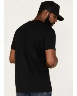 Panhandle Rock & Roll Denim Men's Scenic Steer Head Graphic T-Shirt -Panhandle shop 2000376209 001 P4