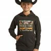 Panhandle Boys' Black Rodeo Time Dale Brisby Hoodie 2 Panhandle Boys' Black Rodeo Time Dale Brisby Hoodie -Panhandle shop 2000381298 001 P1